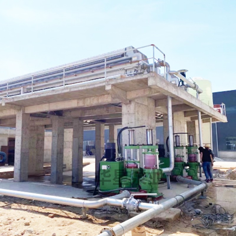 壓濾機節(jié)能進料泵，液壓陶瓷柱塞泥漿泵