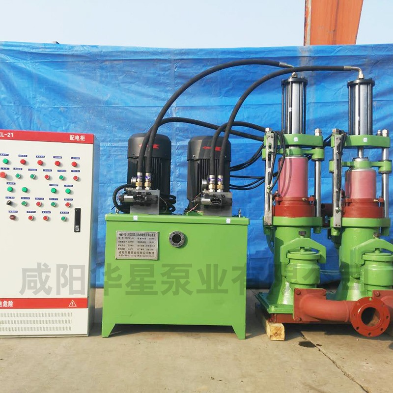 壓濾機節(jié)能進料泵，液壓陶瓷柱塞泥漿泵