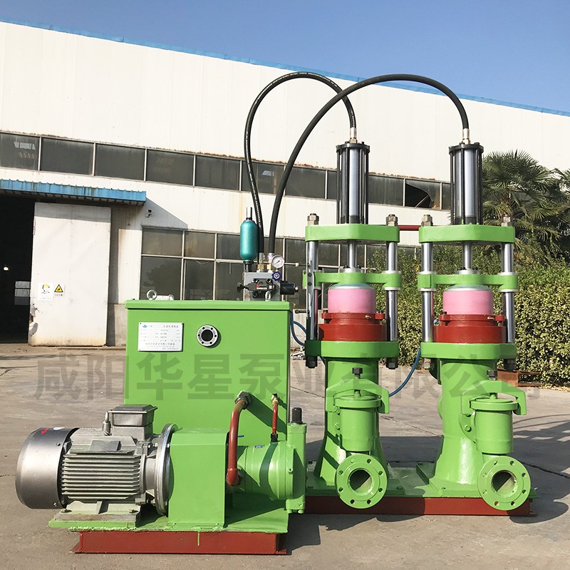 壓濾機節(jié)能進料泵，液壓陶瓷柱塞泥漿泵